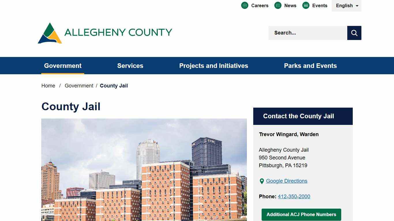 County Jail - Allegheny County, PA